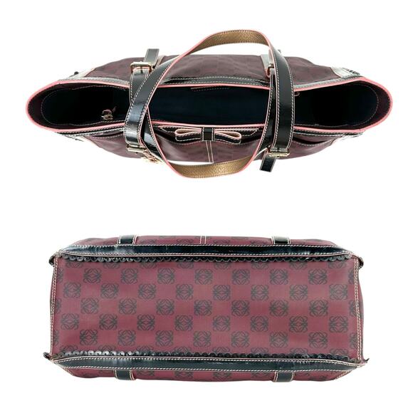 Loewe Anagram Coated Canvas Tote Bag - Picture 5 of 9